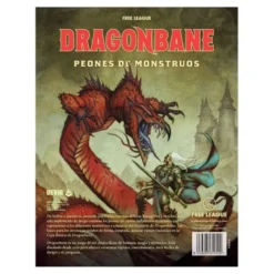 Dragonbane: Peones del Bestiario + Mapa