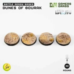 Dunes of Bourak Round 40mm (4x)