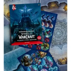 Dungeons & Dragons RPG World of Warcraft: Icecrown Citadel Adventure Pack Map (Inglés) -- Pre-pedido --