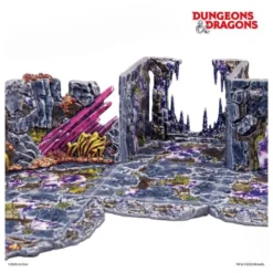 Dungeons & Dragons Underdark Pre-Painted Terrain Set -- Pre-pedido --