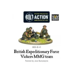 Early War British Vickers Mmg Team