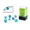 Festive Mini-hedral Waterlily/white 7-Die set