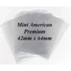 Fundas Genéricas Mini American Premium 42mmx64mm (100)