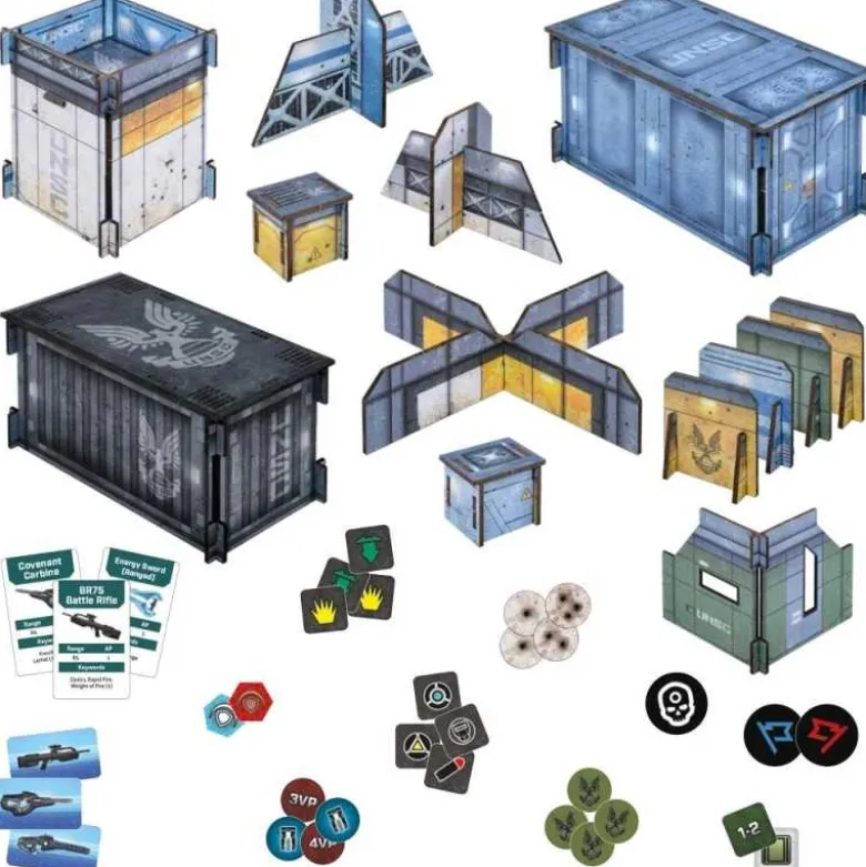 Halo UNSC Base Terrain Set