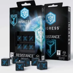 Ingress 6D6 Dice Set: Resistance