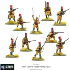 Italian Colonial Troops Infantry Squad