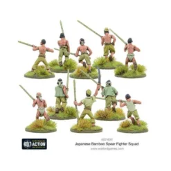 Japanese Bamboo Spear Fighter Squad