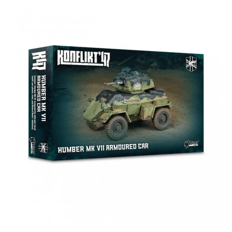 Konflikt´47 British Commonwealth Humber Armoured Car MK VII for K47 -- Pre-pedido --