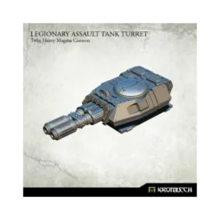 Legionary Assault Tank Turret: Twin Heavy Magma Cannon (1)