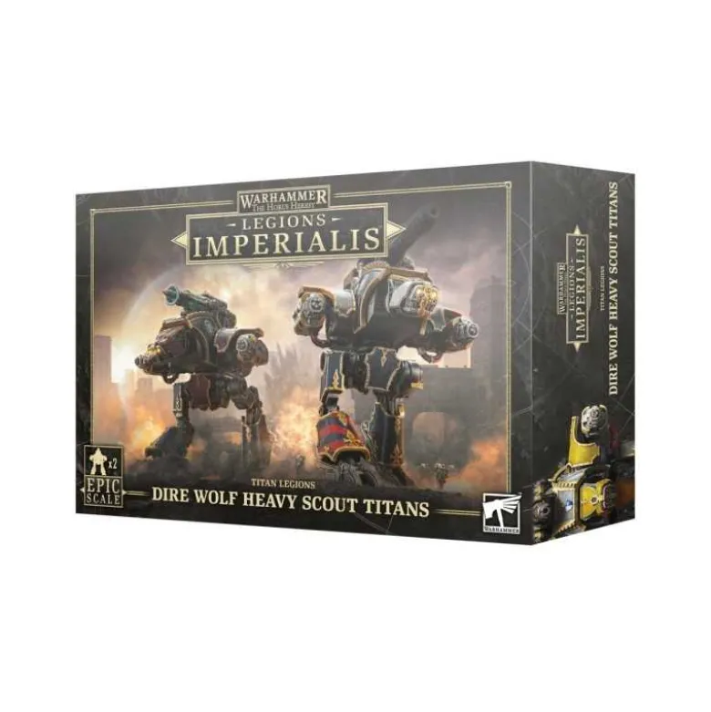 Legions Imperialis: Dire Wolf Heavy Scout Titans (2)