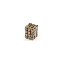 Lustrous Gold with Silver 12 mm (36)