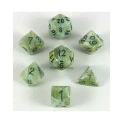 Marble Green with Dark Green Set (7)