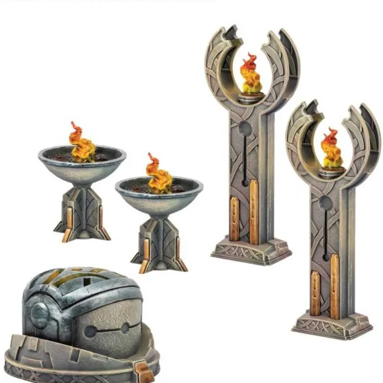 MCP: Battle For Asgard Terrain Pack (Castellano)