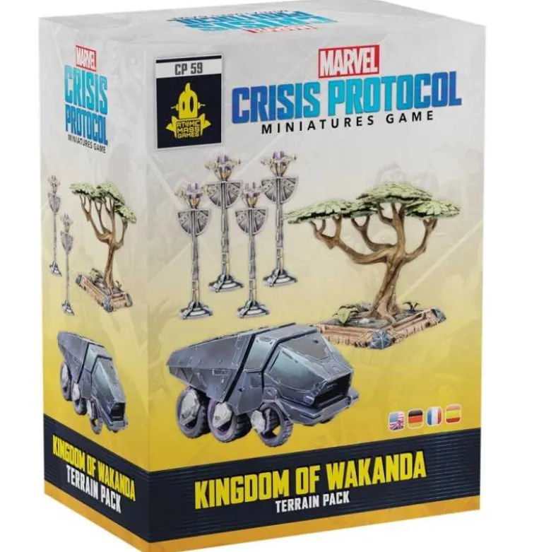 MCP: Kingdom Of Wakanda Terrain Pack (Castellano)