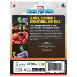 MCP: Leader, Red Hulk & Sensational She-Hulk -- Pre-pedido --