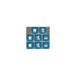 Medieval Dice - Blue
