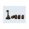 Medium Wooden Barrels (4)