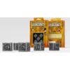 Metal D6 Dados Steampunk (5) Caja