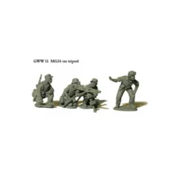 MG34 on Tripod with 4 crew