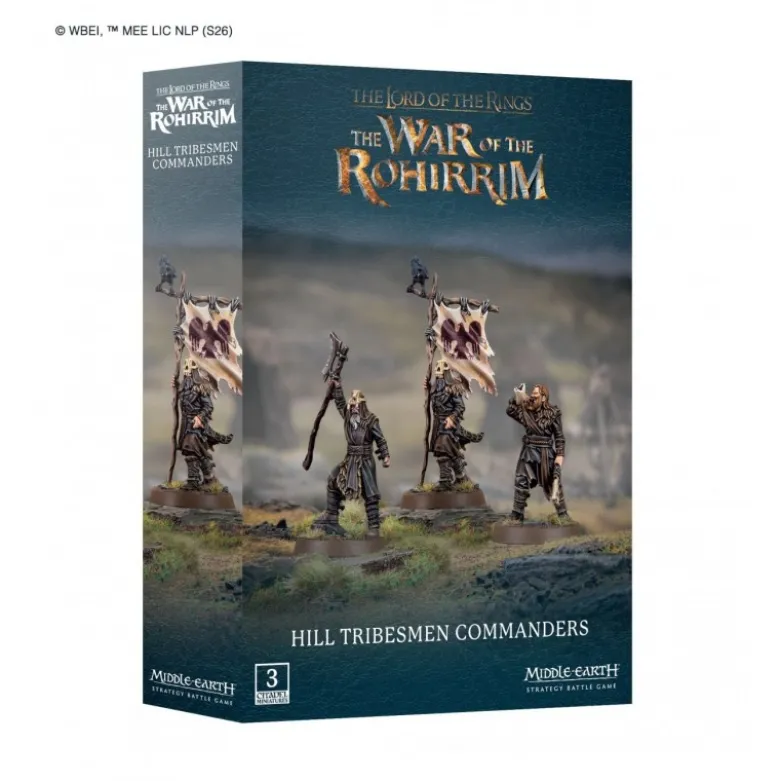 Middle-earth Sbg: Hill Tribesmen Commanders