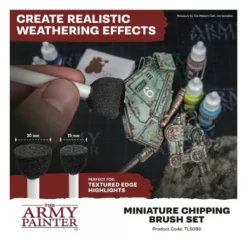 Miniature Chipping Brush Set
