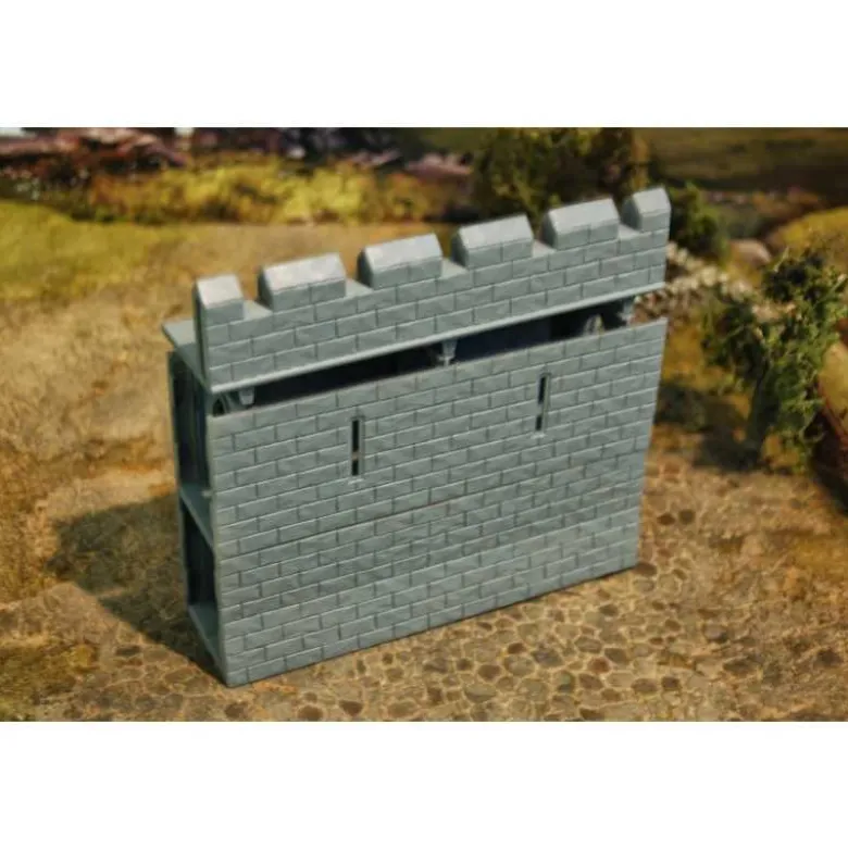 28mm Fortified Wall Section