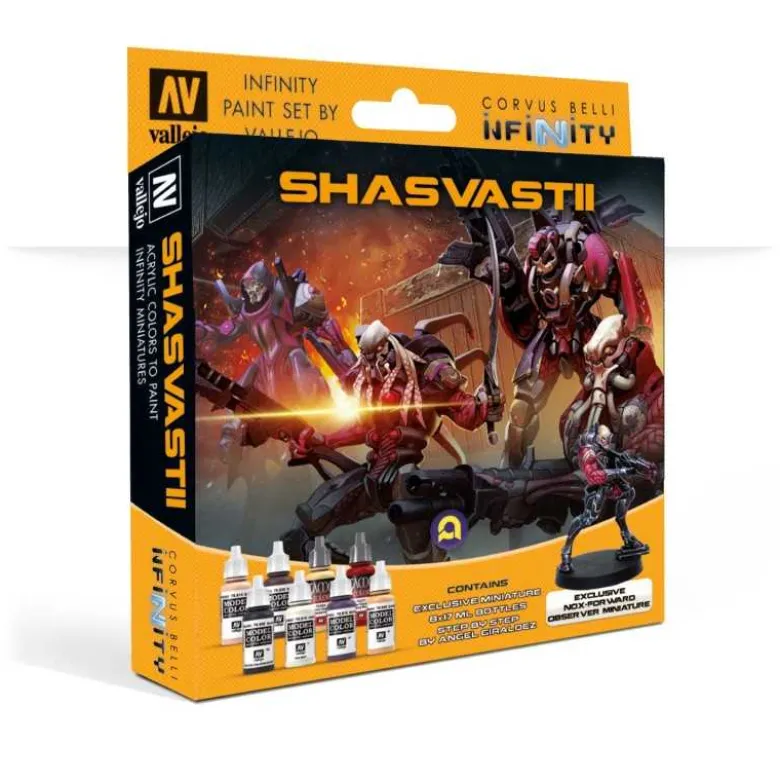 Model Color Set: Infinity Shasvastii + Exclusive Miniature