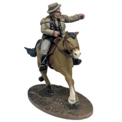 Mounted General George R. Shaw