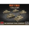 M4 Sherman Tank Company (x5 Plastic)