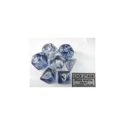 Nebula Black with White Set (7)