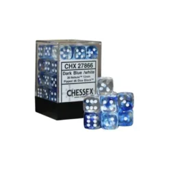 Nebula Dark Blue with White 12 mm (36)