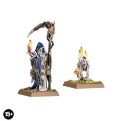 Necromancer Wizard and Familiar