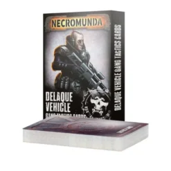Necromunda: Delaque Vehicle Gang Tactics Cards (Inglés)