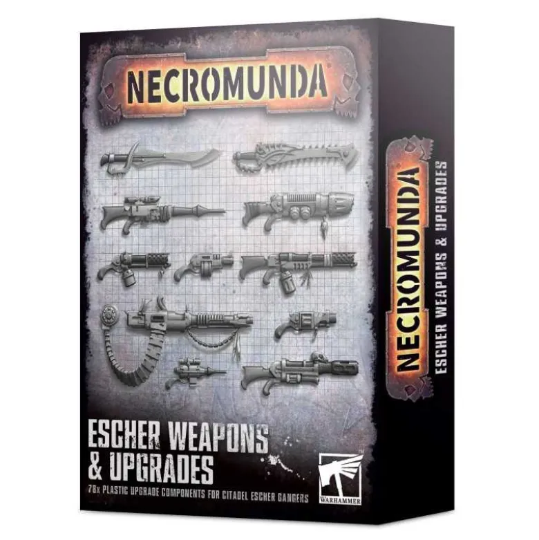 Necromunda: Escher Armas y Mejoras (V.D.)