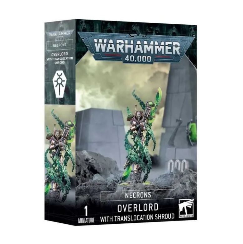 Necrons: Señor Supremo Con Mortaja De Translocación (1)