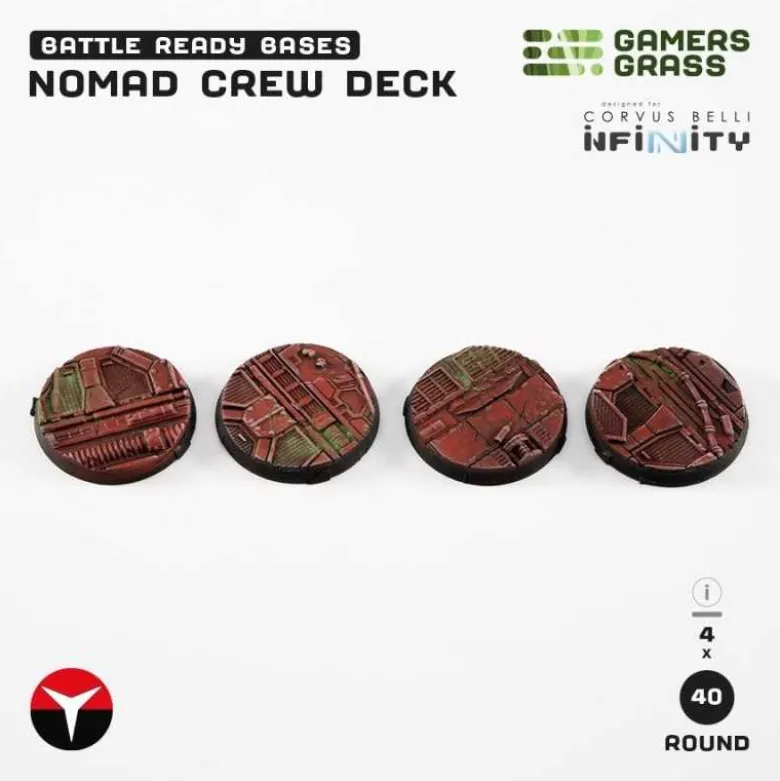 Nomad Crew Deck Round 40mm (4x)