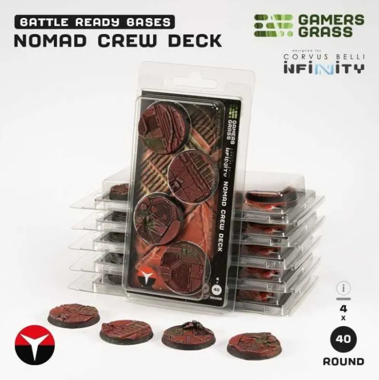 Nomad Crew Deck Round 40mm (4x)