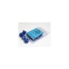 Opaque Light Blue/white Set of Ten d10s