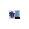Opaque Polyhedral Blue/white Set (7)