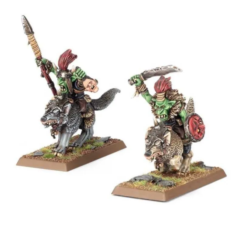Orcs & Goblins: Goblin Wolf Rider Bosses (V.D.)