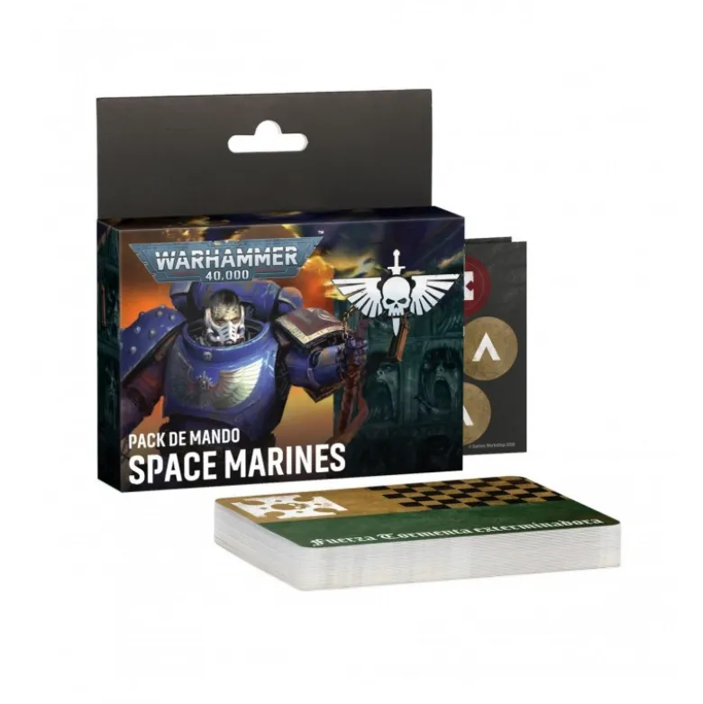 Pack De Mando: Space Marines (Castellano) -- Pre-pedido --