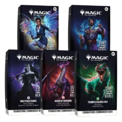 Pack Mazos De Commander De Foundations Commander (Inglés) (5) -- Pre-pedido --