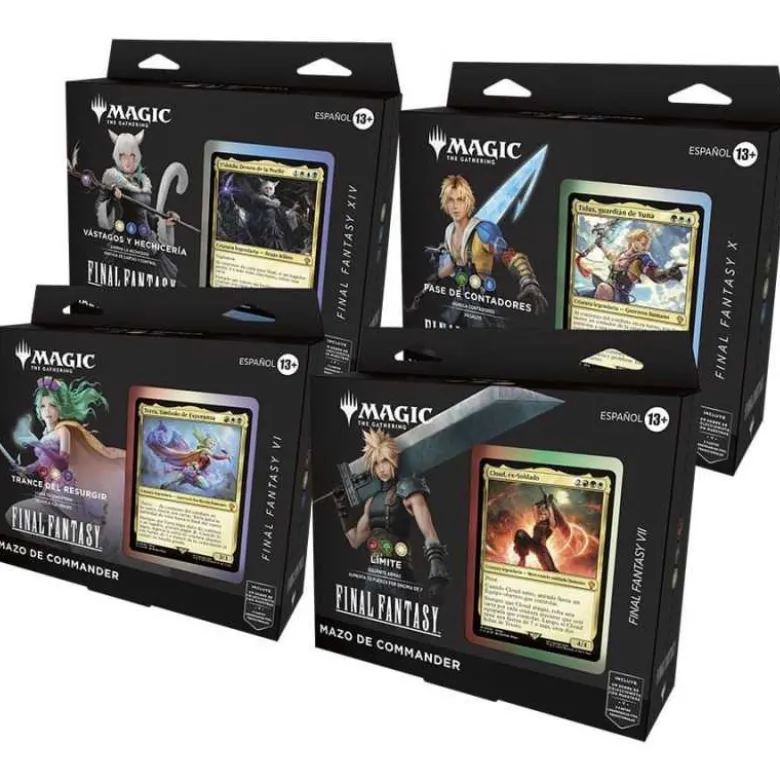 Pack Mazos De Commander De Magic the Gathering Final Fantasy (Castellano) (4)