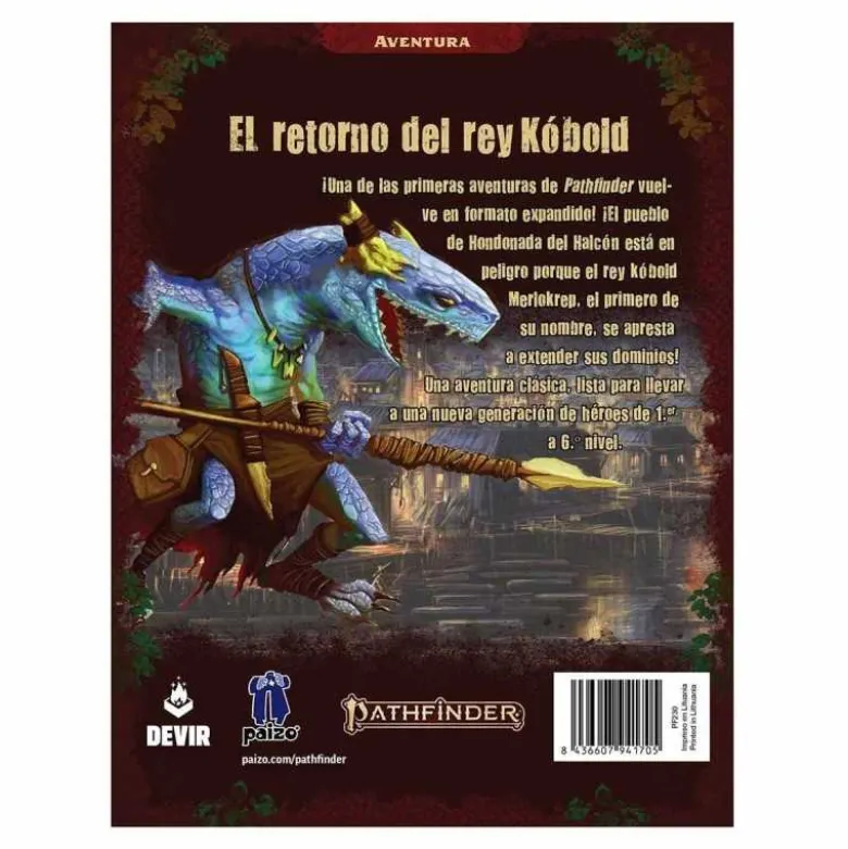 Pathfinder 2ª Ed: La Corona Del Rey Kóbold
