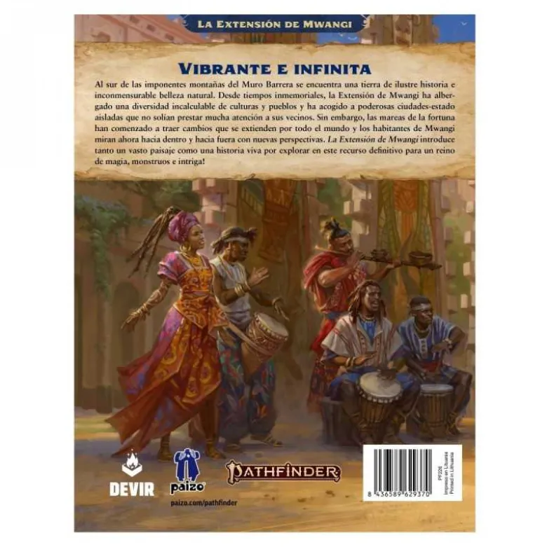 Pathfinder 2ª Ed.: La Extensión De Mwangi