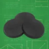 10 Peanas Redondas 32mm