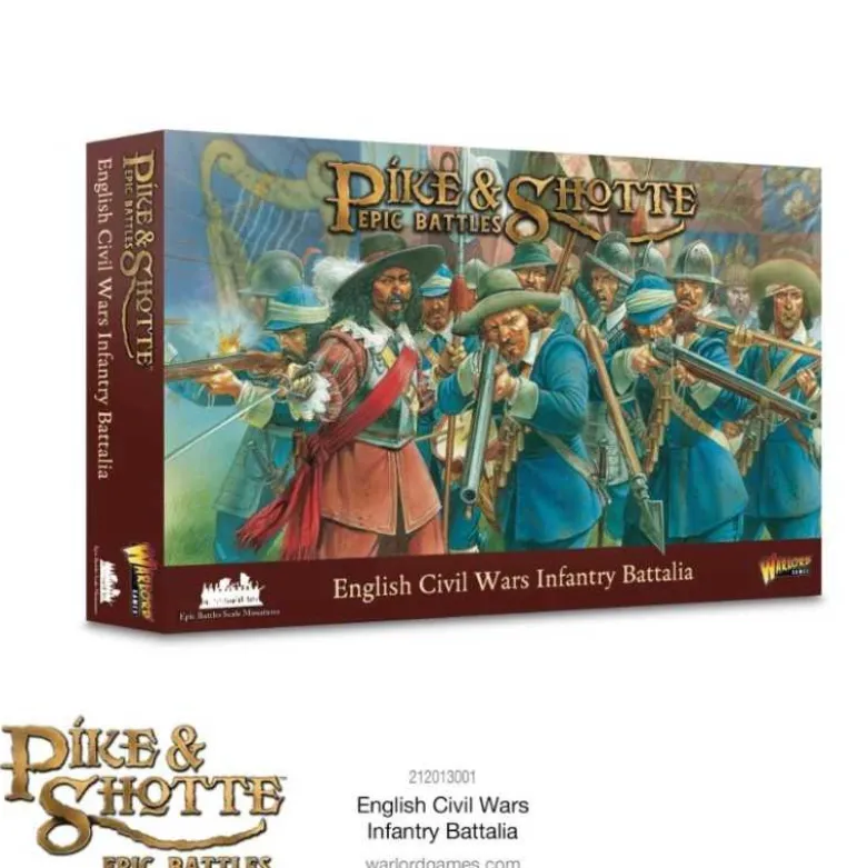 Pike & Shotte Epic Battles - English Civil Wars Infantry Battalia (Inglés)