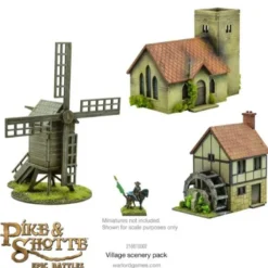 Pike & Shotte Epic Battles - Village Scenery Pack (Inglés)