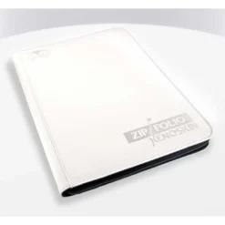 9-Pocket ZipFolio XenoSkin Carpeta para Cartas Blanco