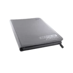 9-Pocket Zipfolio XenoSkin Carpeta para Cartas Gris